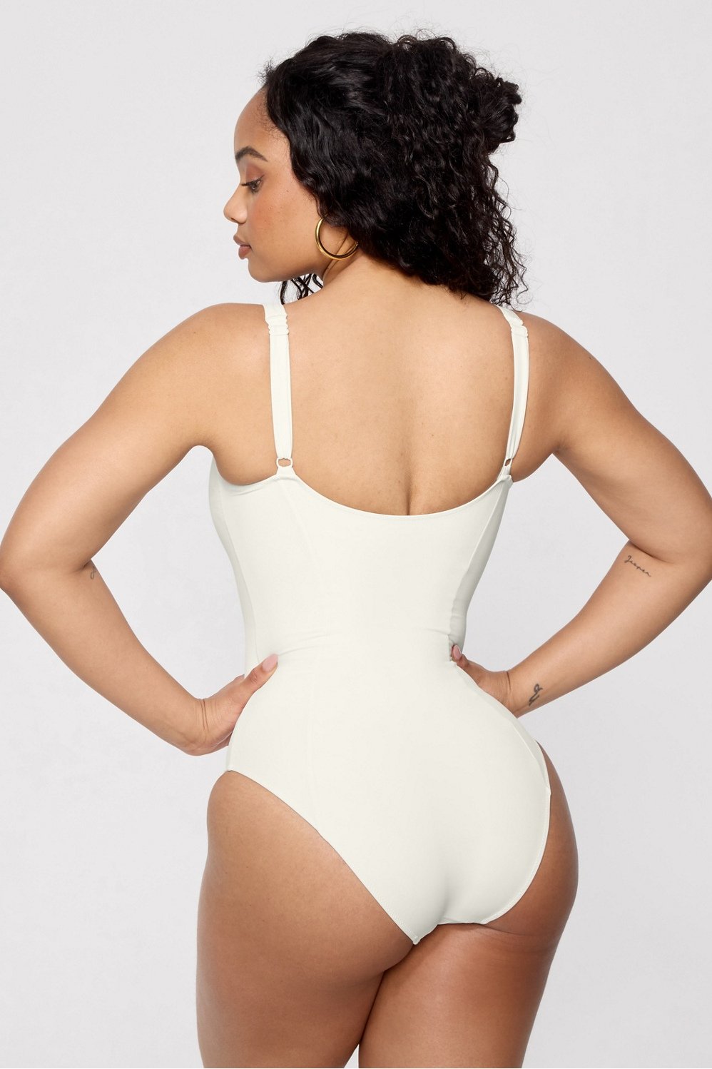 Fabletics Shaping Swim Waist Cinching One Piece