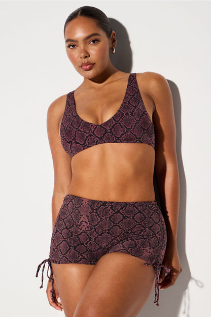 Fabletics Shaping Swim High Waist Booty Short