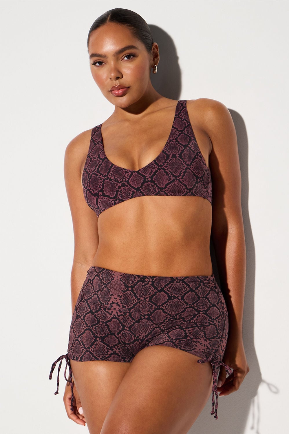 Fabletics Shaping Swim High Waist Booty Short