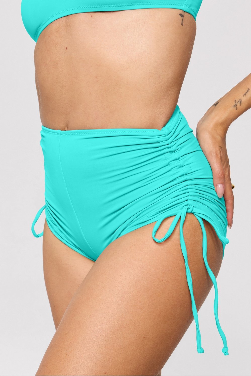 Fabletics Shaping Swim High Waist Booty Short
