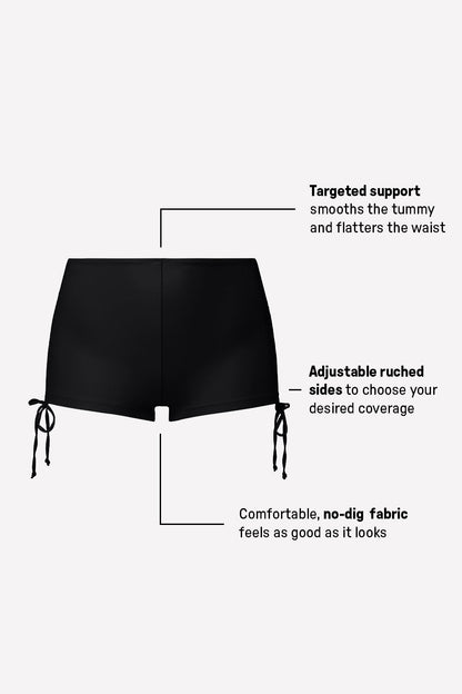Fabletics Shaping Swim High Waist Booty Short
