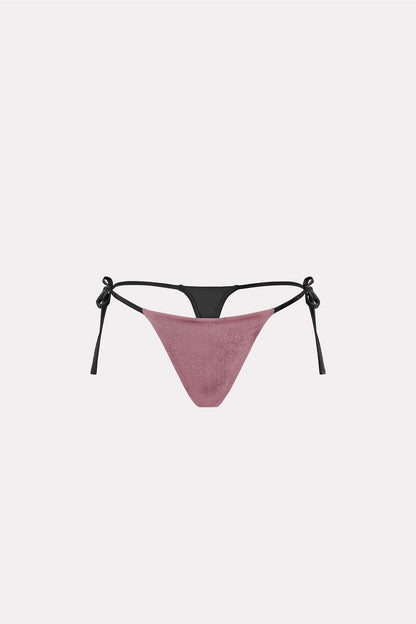 Fabletics Swim Luxe Side Tie Thong Bikini