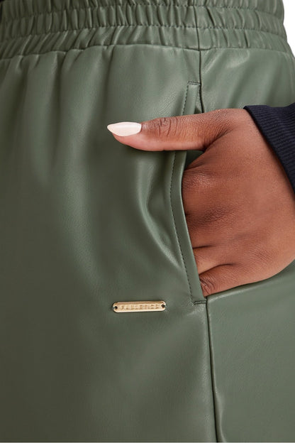 Fabletics Vegan Leather High-Waisted Short