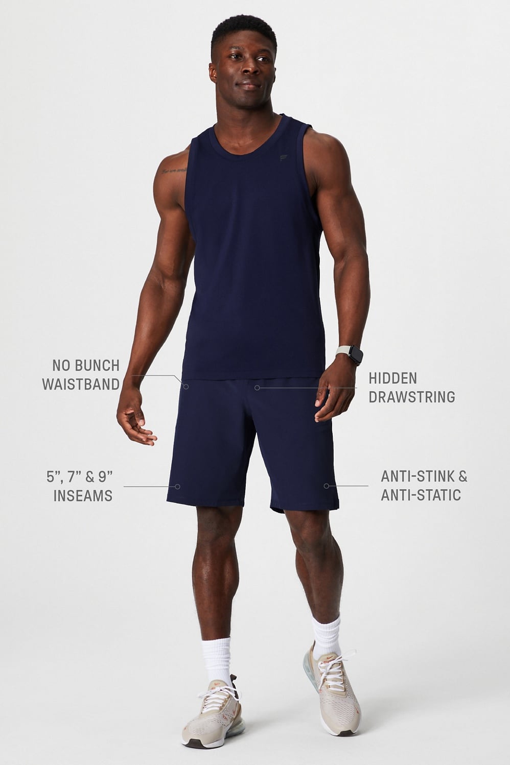 Fabletics The Fundamental Short II 9in