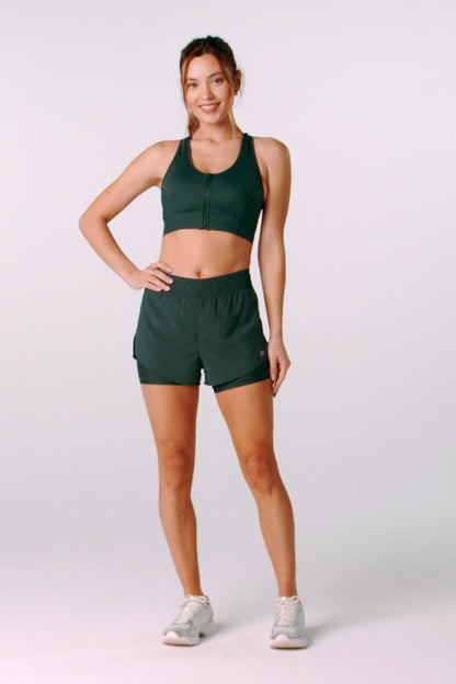 Fabletics Perforated Run 2" Short