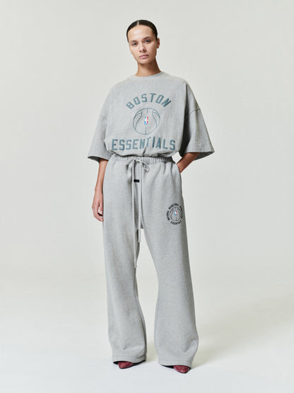 Essentials Celtics X Barkley Hendricks 90S Tee Concrete Heather