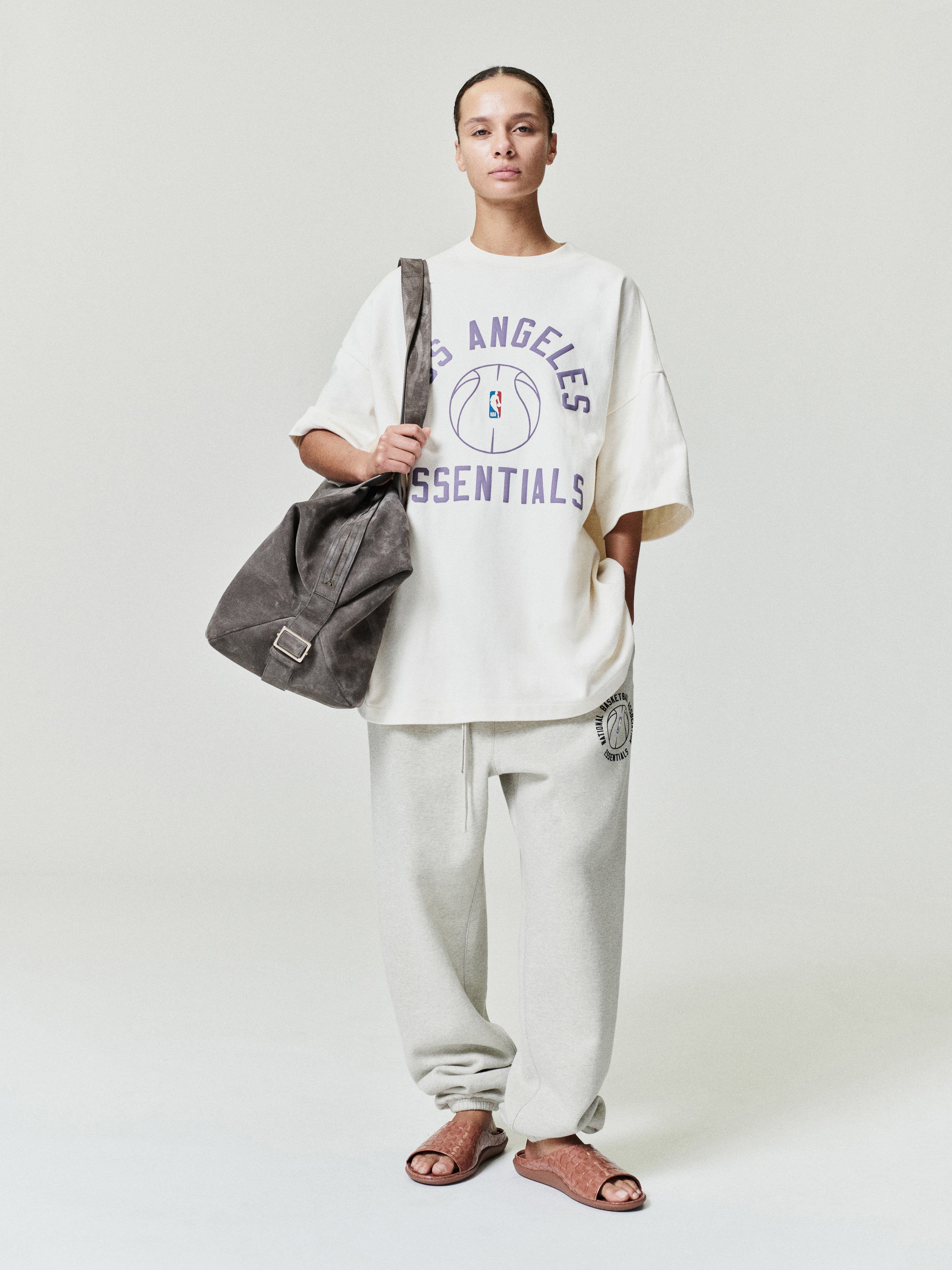 Essentials Nba X Barkley Hendricks Classic Sweatpant Heather Stone