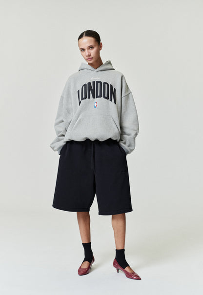 Essentials London 90S Hoodie Concrete Heather