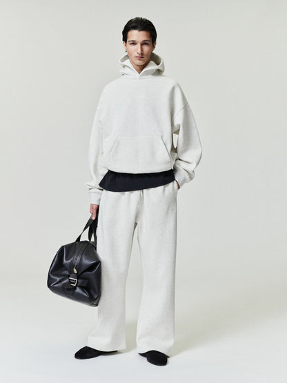Essentials Signature Classic Hoodie Oatmeal Heather