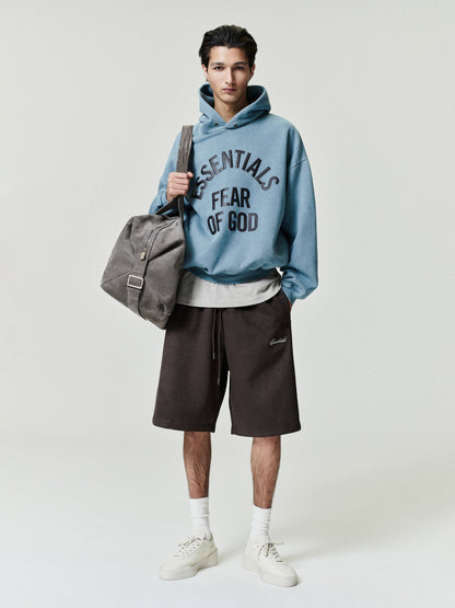 Essentials Campus 90S Hoodie Faded Coastal