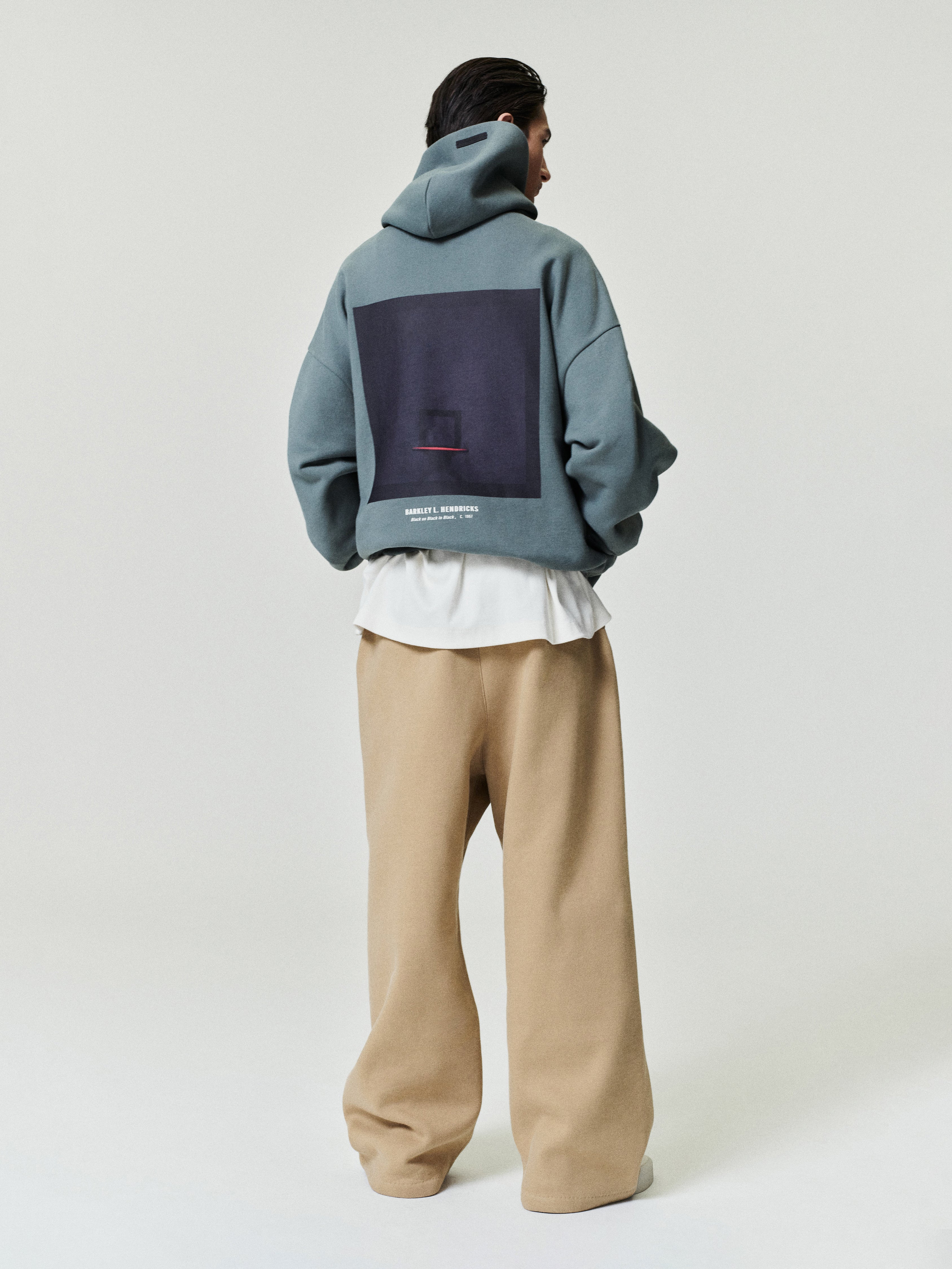 Essentials Celtics X Barkley Hendricks 90S Hoodie Balsam Green