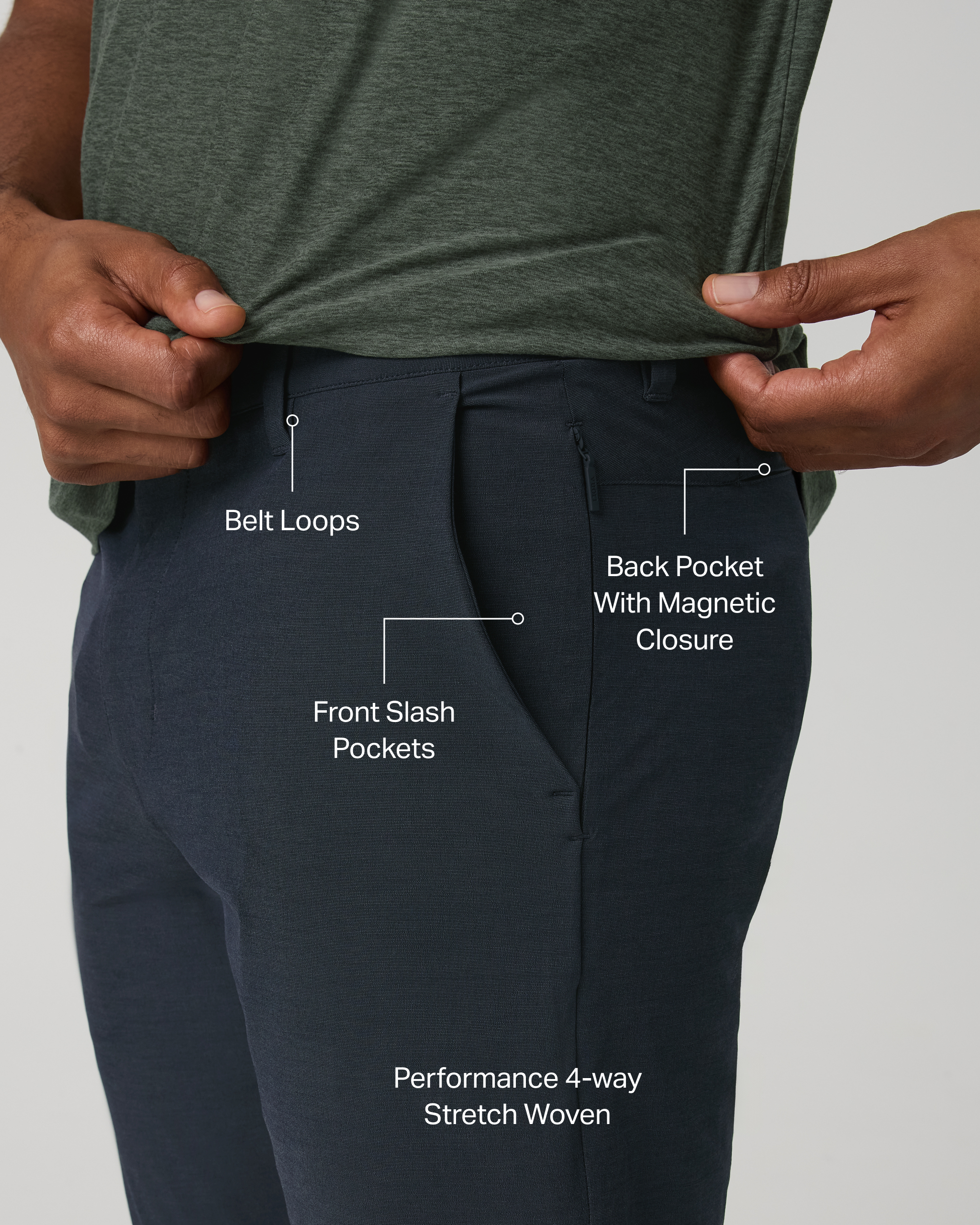 Vuori Aim Trouser Athletic Slim Fit 30