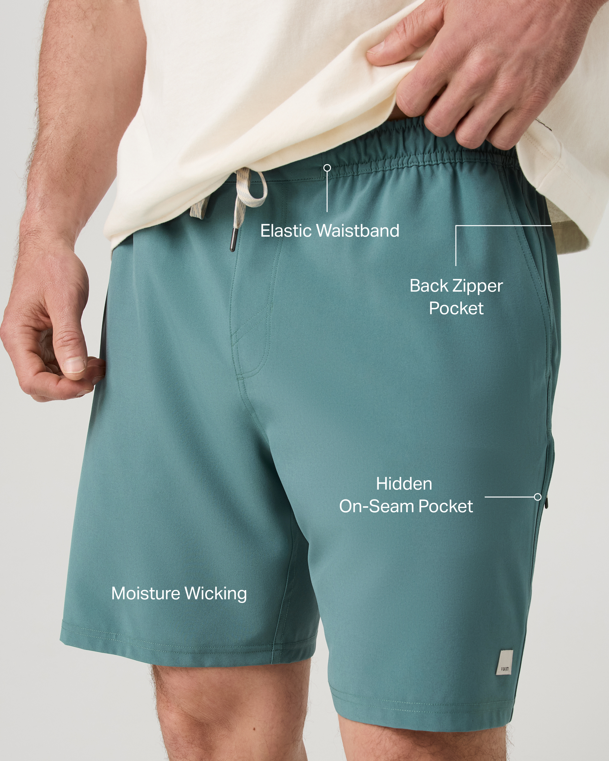 Vuori Banks Session Short Unlined 5