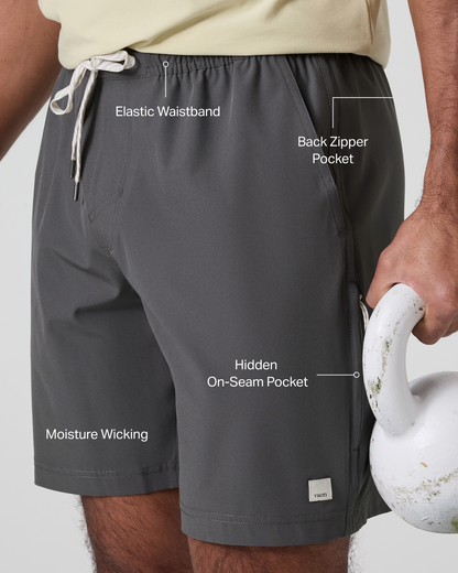 Vuori Banks Session Short Unlined 7