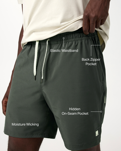 Vuori Banks Session Short Unlined 7