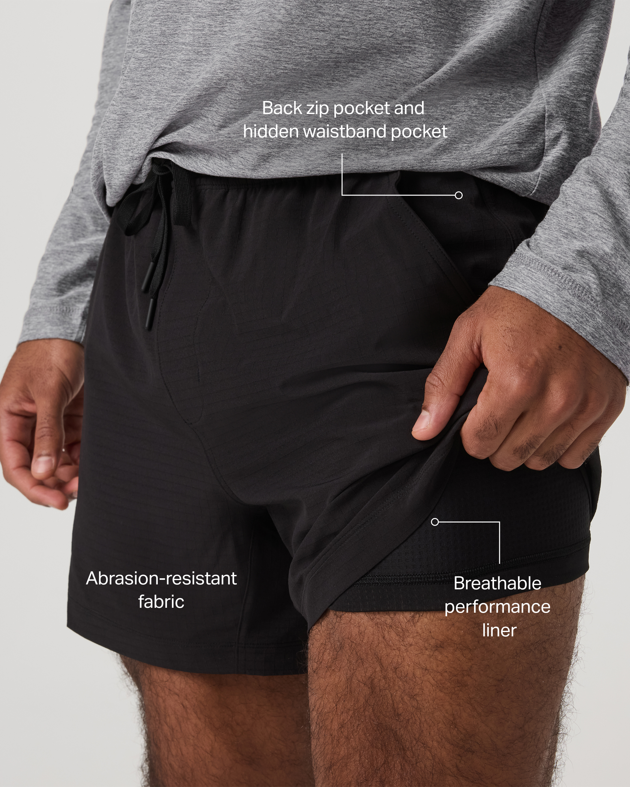 Vuori Hardkore Short Lined 5