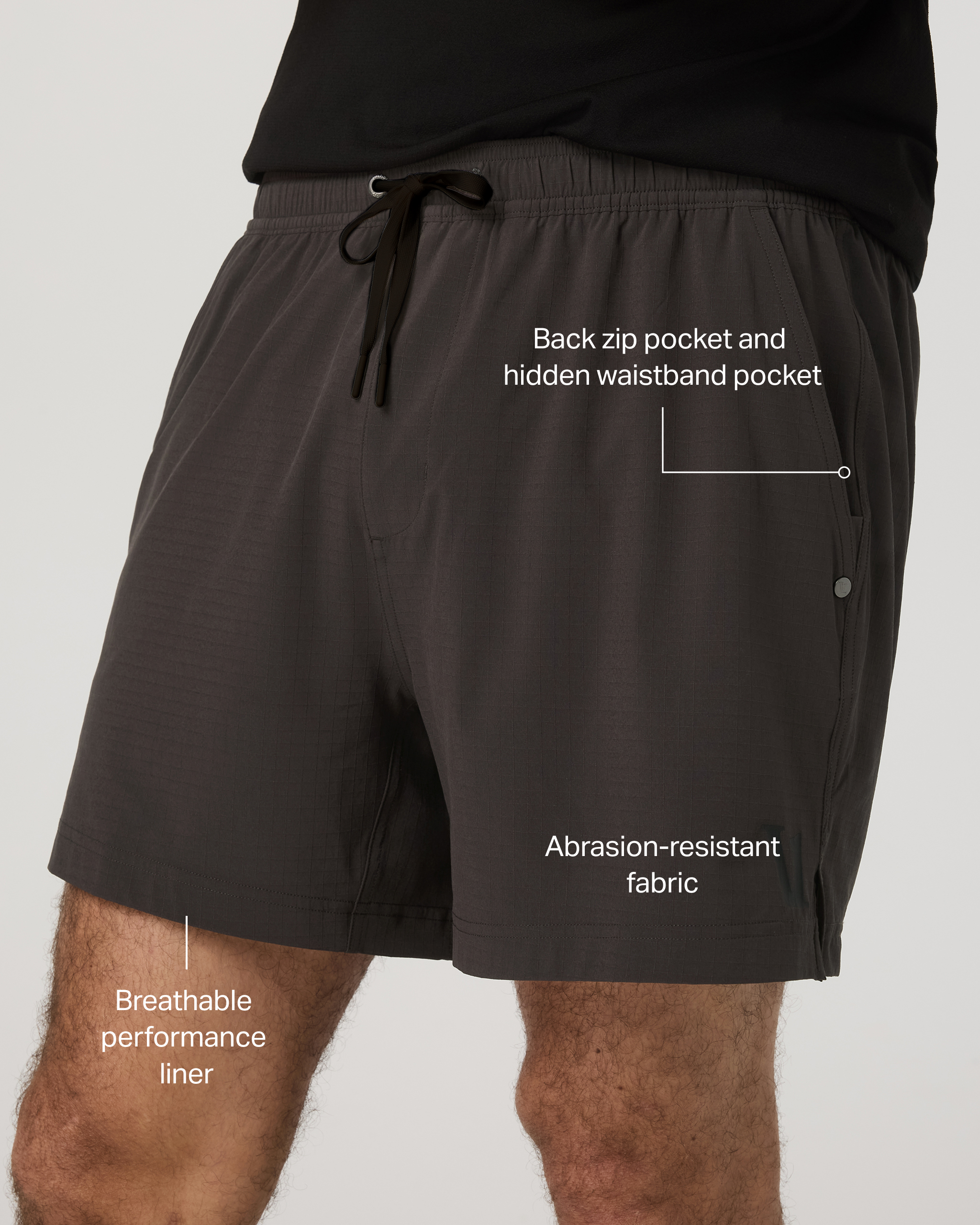 Vuori Hardkore Short Lined 5