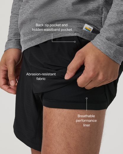 Vuori Hardkore Short Lined 7
