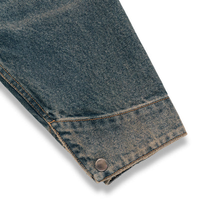 Sp5der Script Denim WORK Jacket