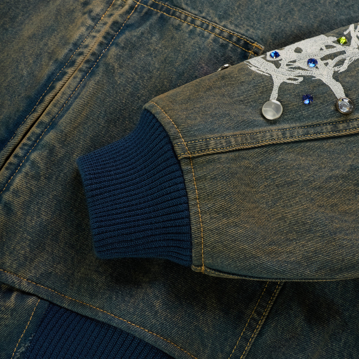 Sp5der Webstone Denim Jacket