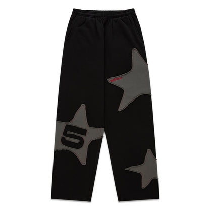 Sp5der BIG STAR WIDE LEG Sweatpant