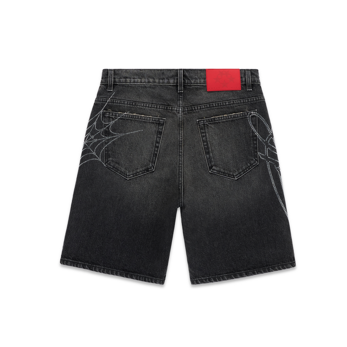Sp5der Script WEB Denim Short