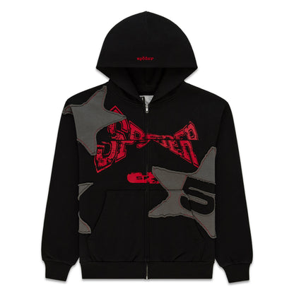 Sp5der BIG STAR FULL ZIP Hoodie