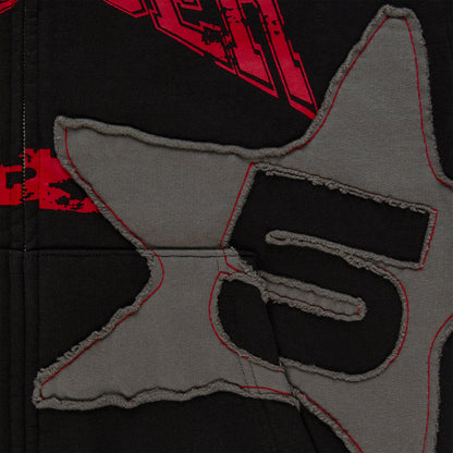 Sp5der BIG STAR FULL ZIP Hoodie