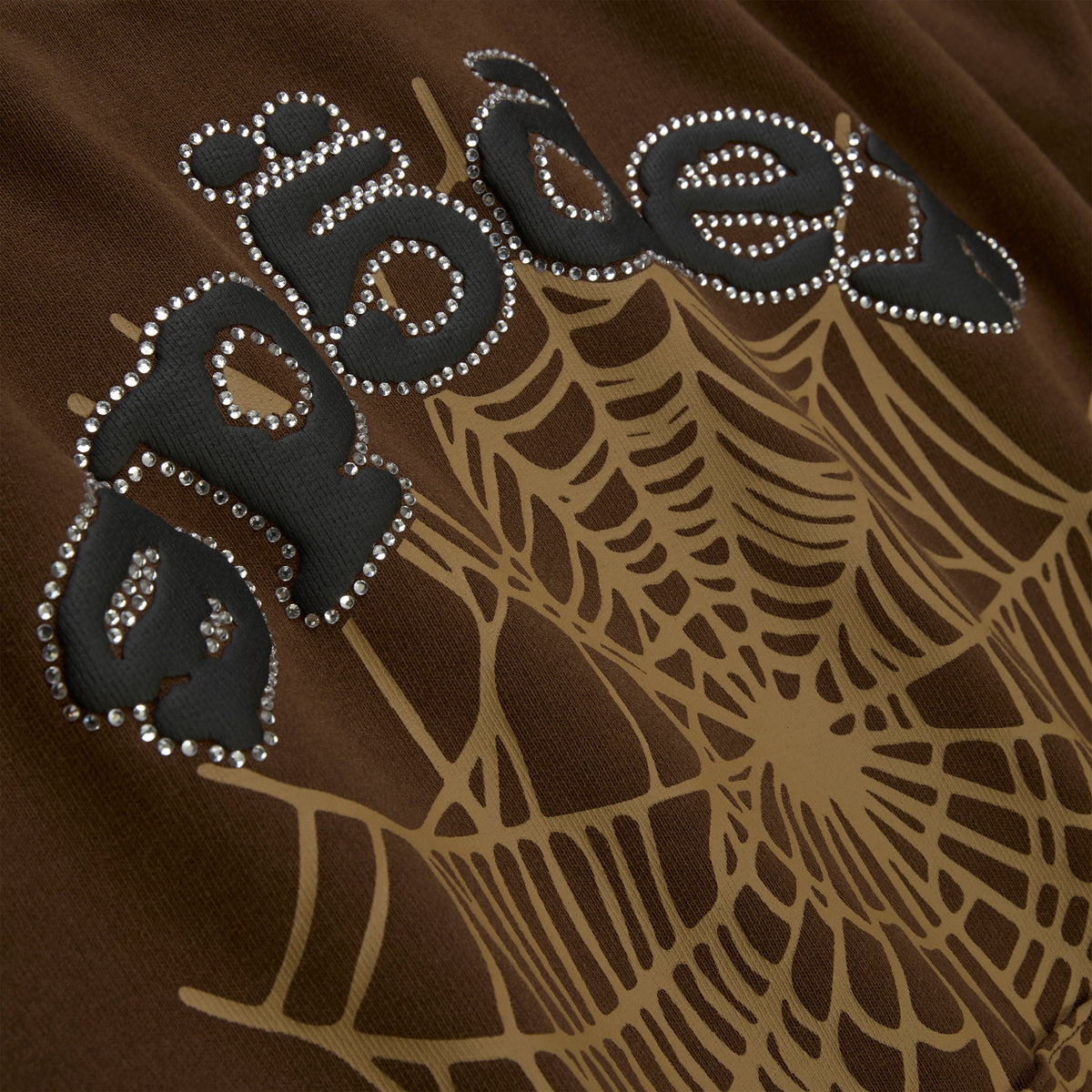 Sp5der Rhinestone OG WEB Hoodie