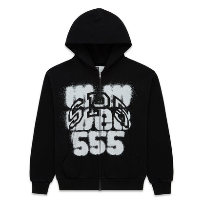 Sp5der Sp555 ZIP Hoodie
