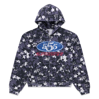 Sp5der R5cing ZIP Hoodie