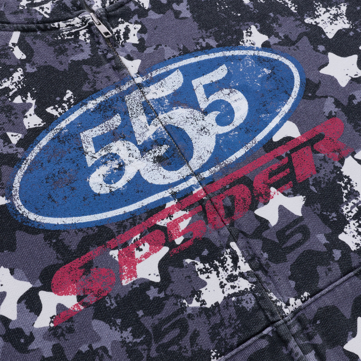 Sp5der R5cing ZIP Hoodie