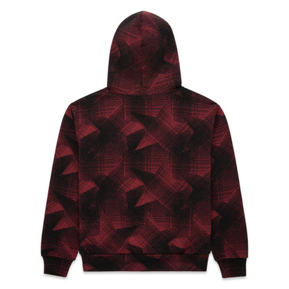 Sp5der Plaid Splatt Hoodie