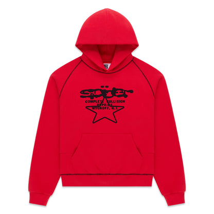 Sp5der Splat Collision Hoodie