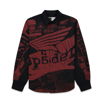 Sp5der LAP 5 Button UP Shirt