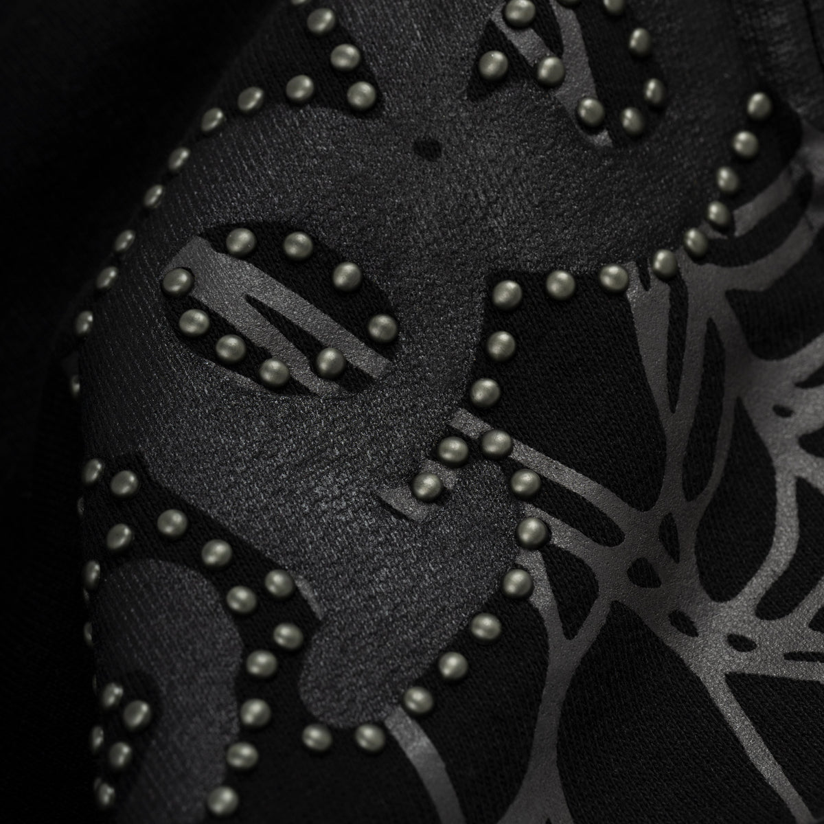 Sp5der OG WEB Studded ZIP Hoodie