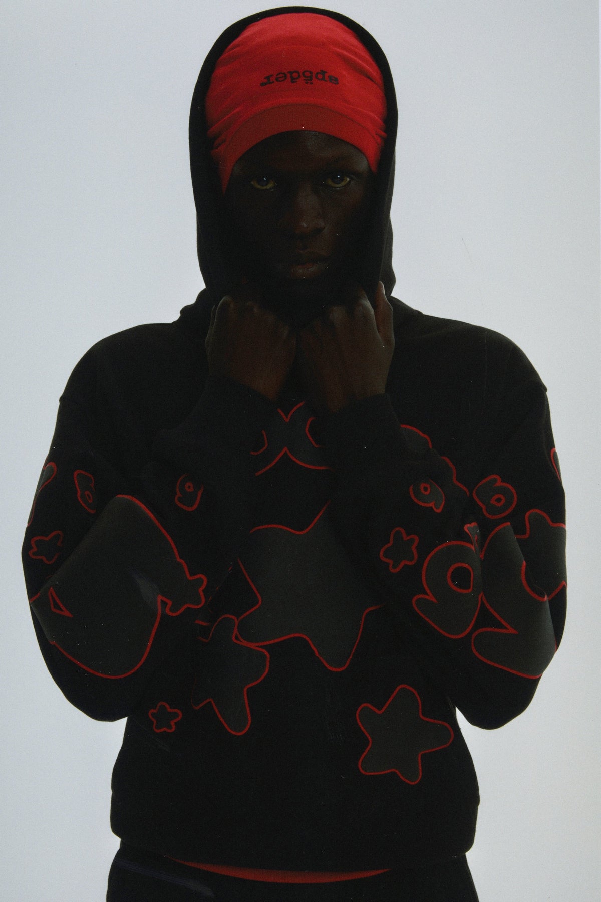 Sp5der Beluga Outline Hoodie