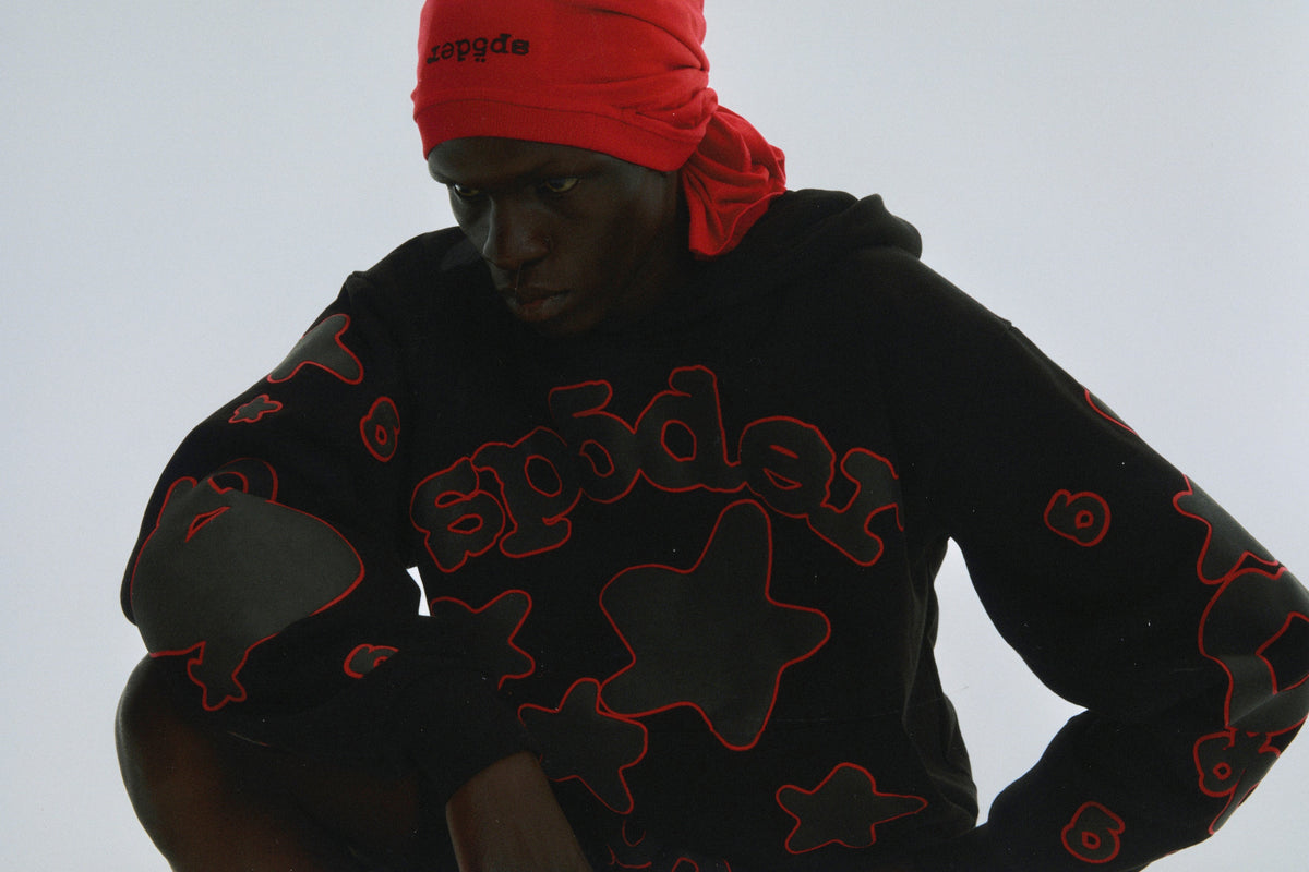 Sp5der Beluga Outline Hoodie