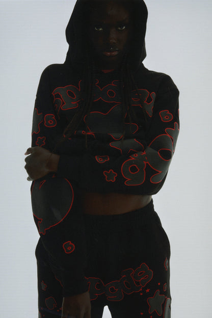 Sp5der Beluga Outline Hoodie