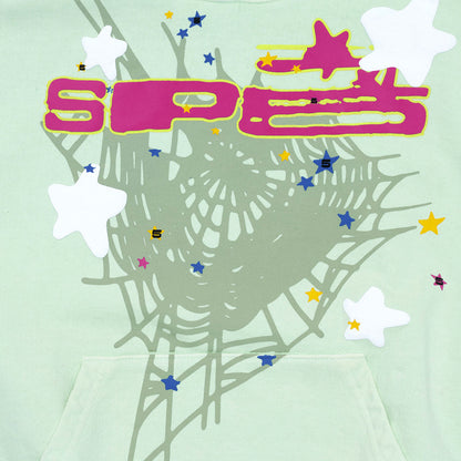 Sp5der SP5 MINT Hoodie