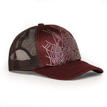 Sp5der Brown WEB Trucker