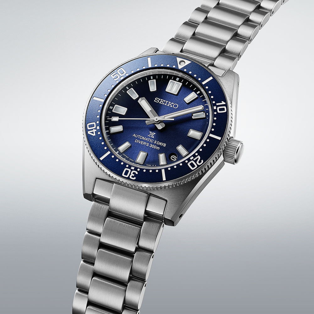 Seiko Prospex 1965 Revival DiverS 3-Day 300M In Scuba Blue - Blue - SPB451J1