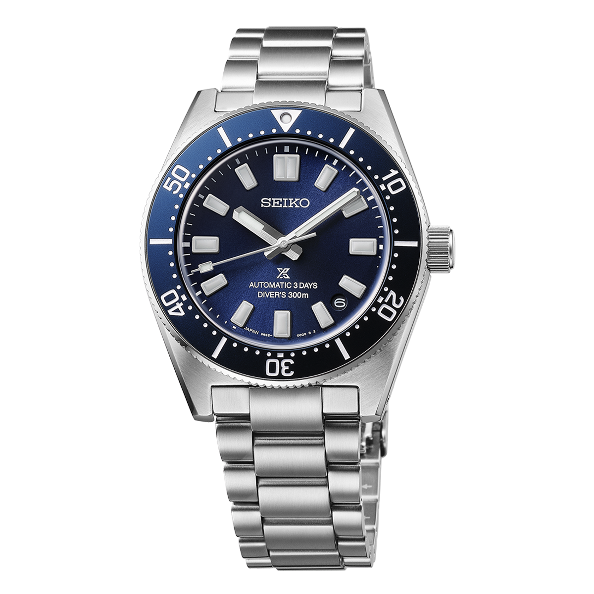 Seiko Prospex 1965 Revival DiverS 3-Day 300M In Scuba Blue