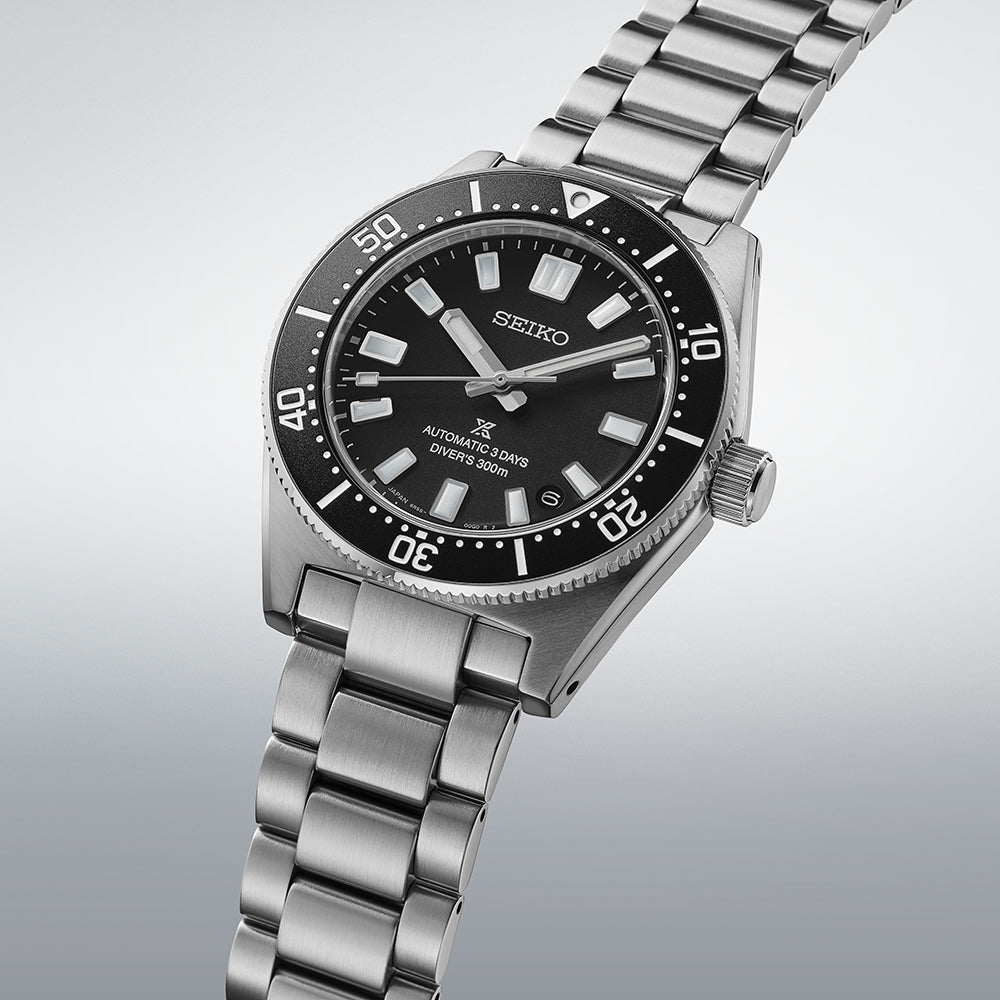 Seiko Prospex 1965 Revival DiverS 3-Day 300M In Cove Black - Black - SPB453J1