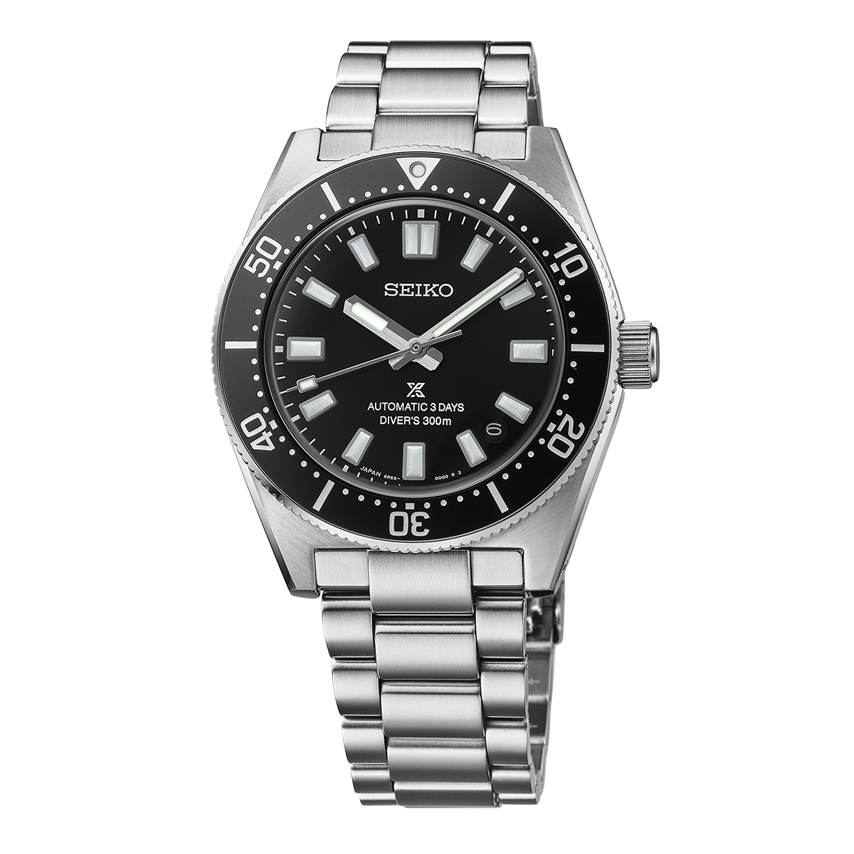 Seiko Prospex 1965 Revival DiverS 3-Day 300M In Cove Black - Black - SPB453J1