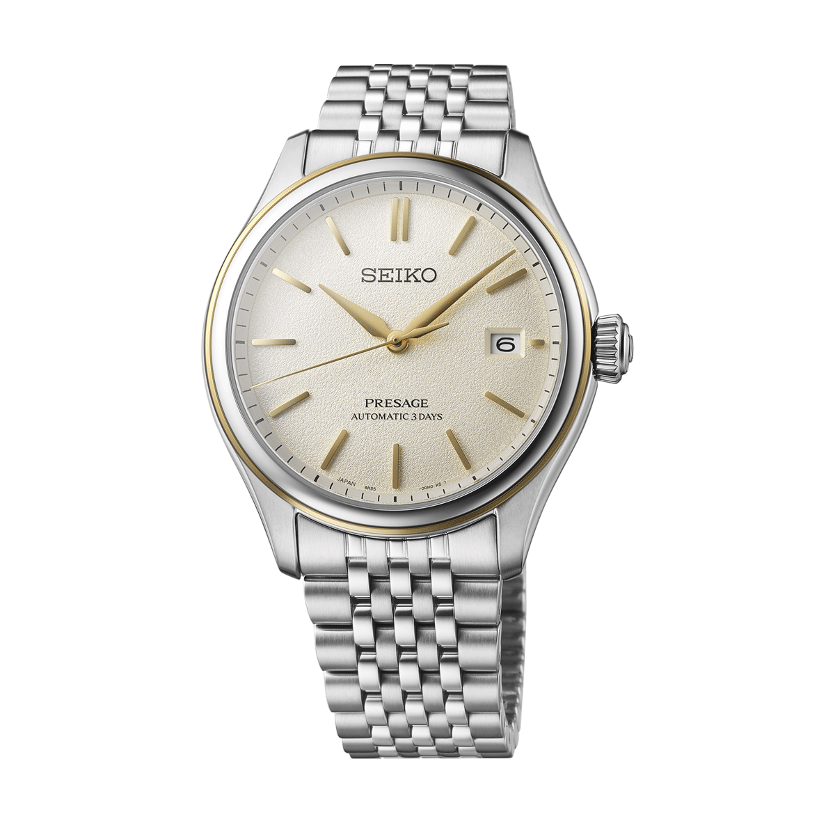 Seiko Presage Classic Series In Delicate Cream Silk - Champagne - SPB478J1
