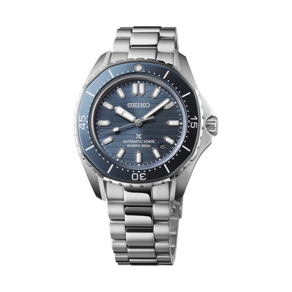 Seiko Prospex DiverS Watch  Polygonal In Coastline-Cobalt