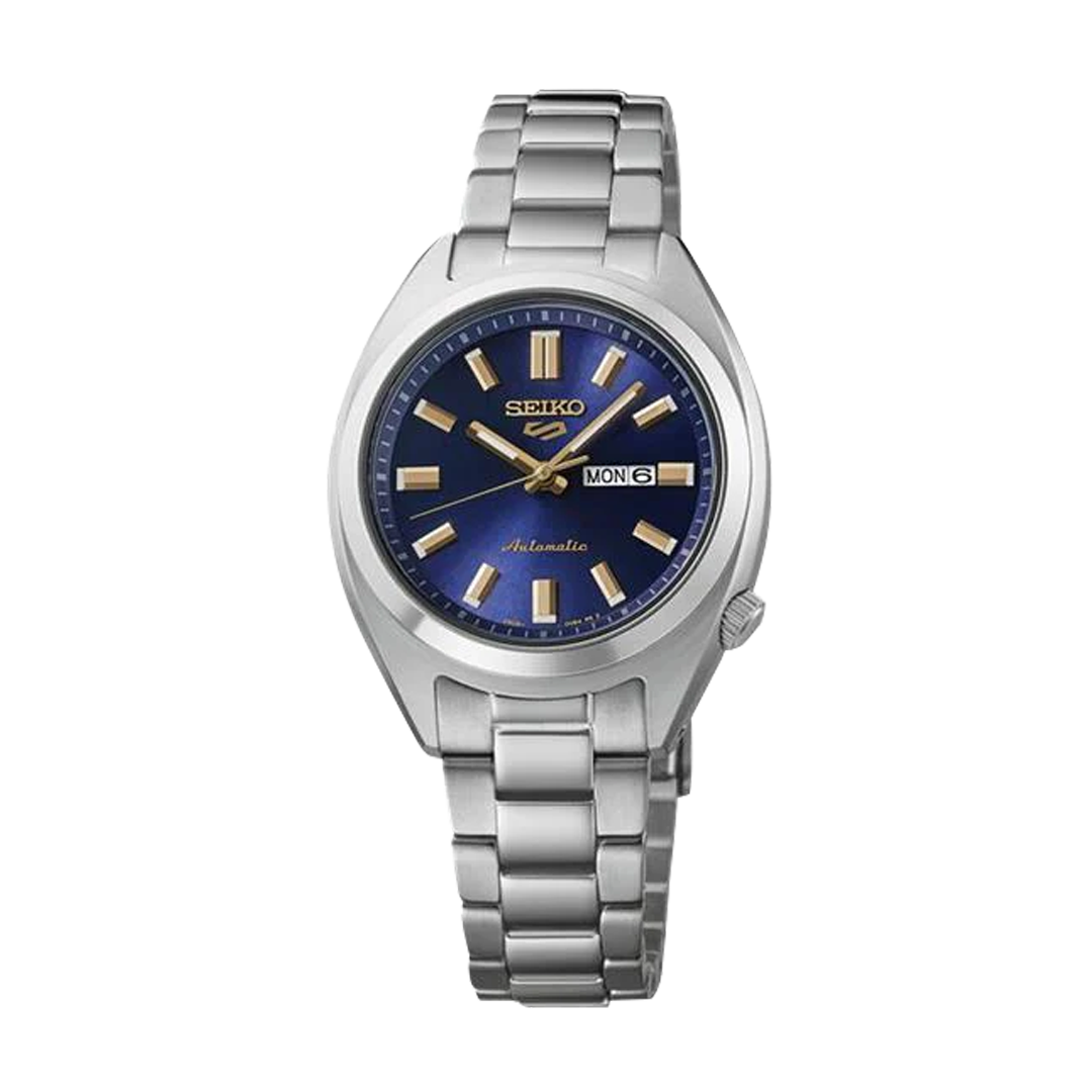Seiko 5 Sports Hebitama Snxs In Denim Blue