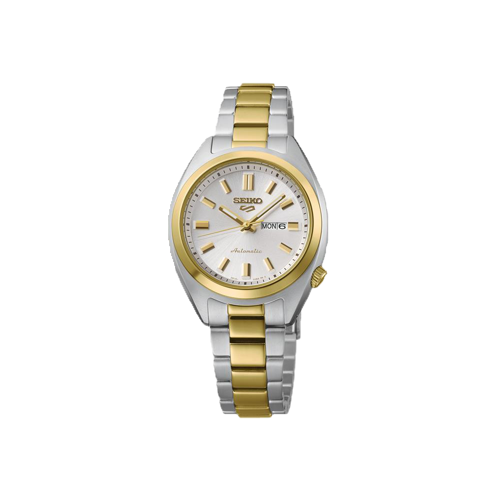 Seiko 5 Sports Hebitama Snxs In 'Mixed Metal' - Silver - SRE024K1