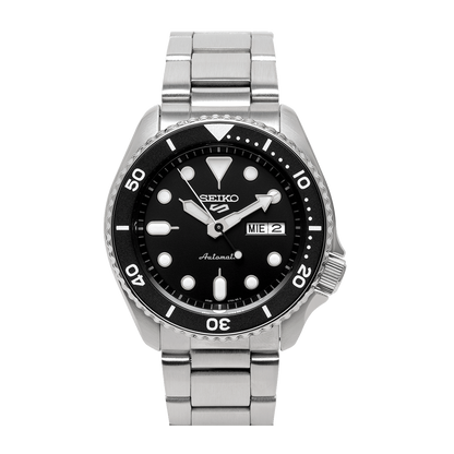 Seiko 5 Sports Automatic Watch - Black - SRPD55K1